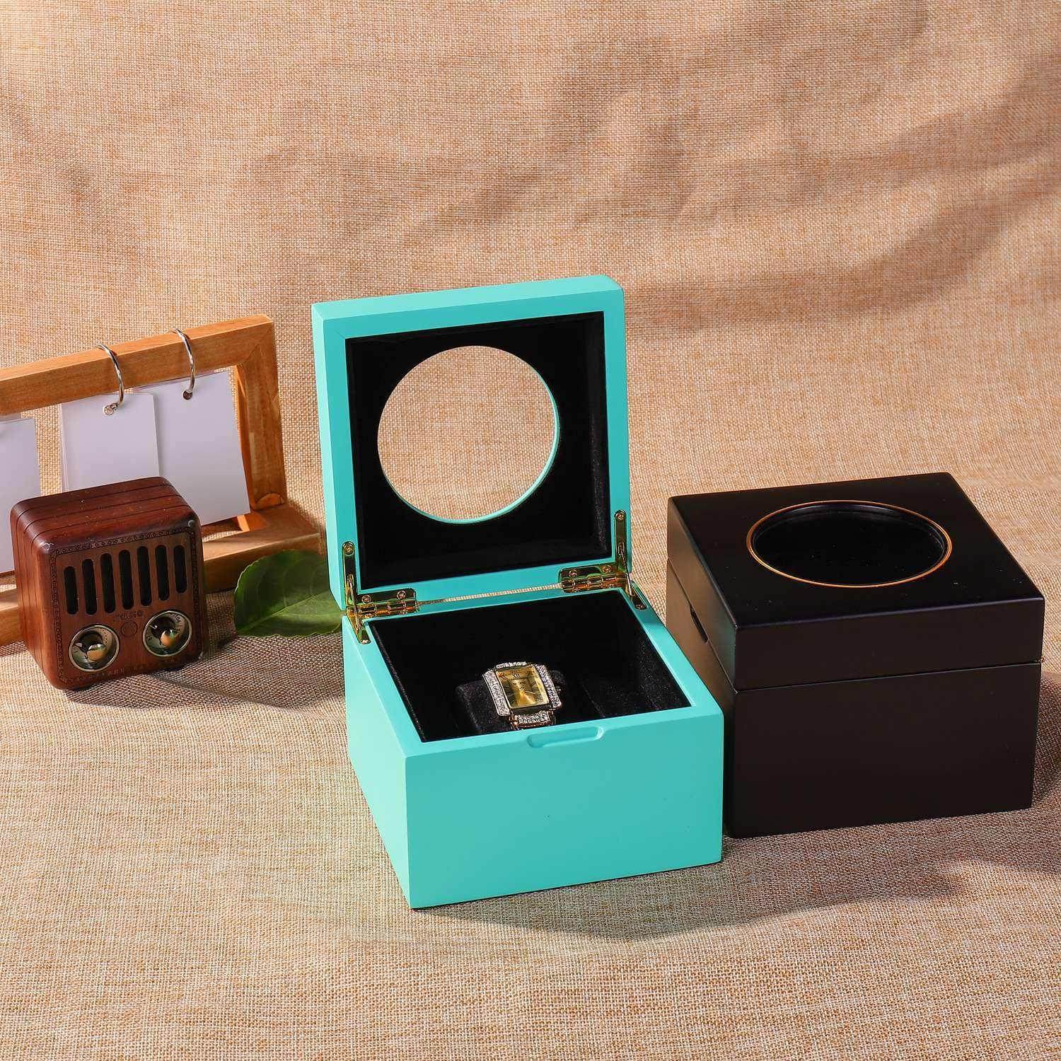 Wooden Watch Organizer Exporter
