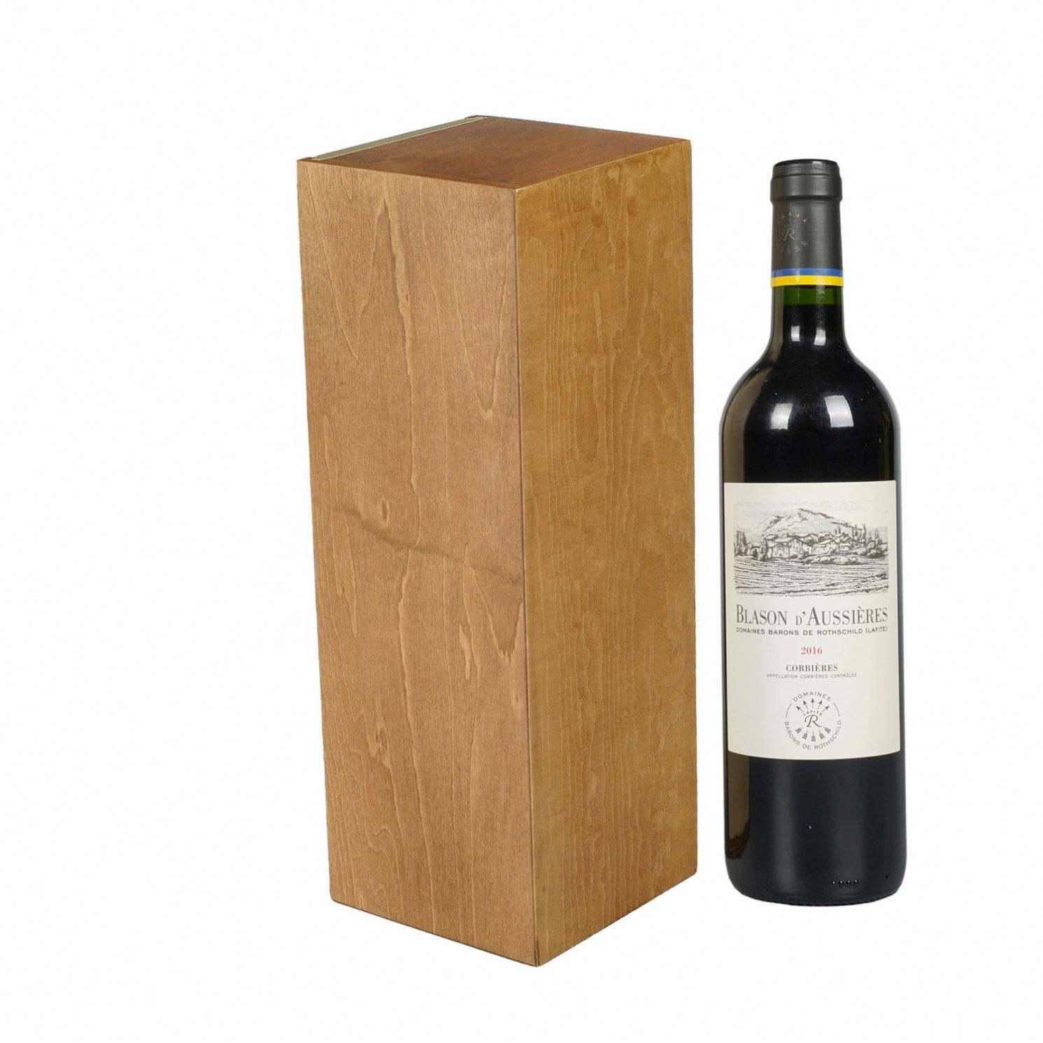 Wood Single Wine Boxes Exporter