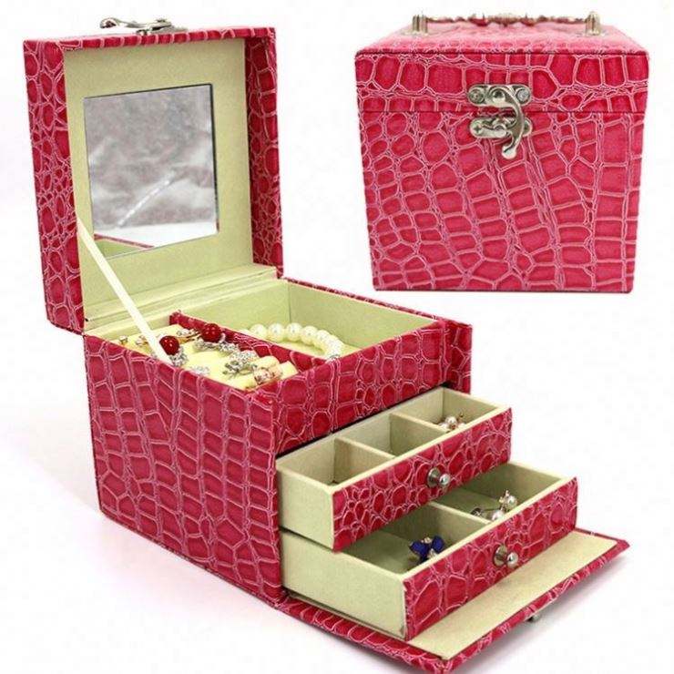 Pu Leather Jewelry Box Producer