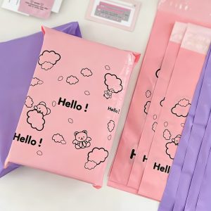 Custom Logo PolyMailer Printed Plastic Shipping Mailing Bag Envelopes Polymailer Courier Bag With Your Own Logo