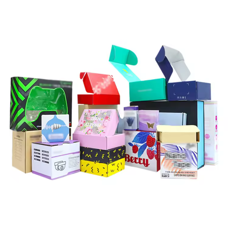 Custom printed mailing boxes, foldable paper boxes, clothing packaging, toy boxes, gift boxes