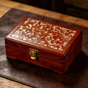 Customized Wood Box Wood Boxes for Crafts with Hinged Magnetic Lid Wood Box