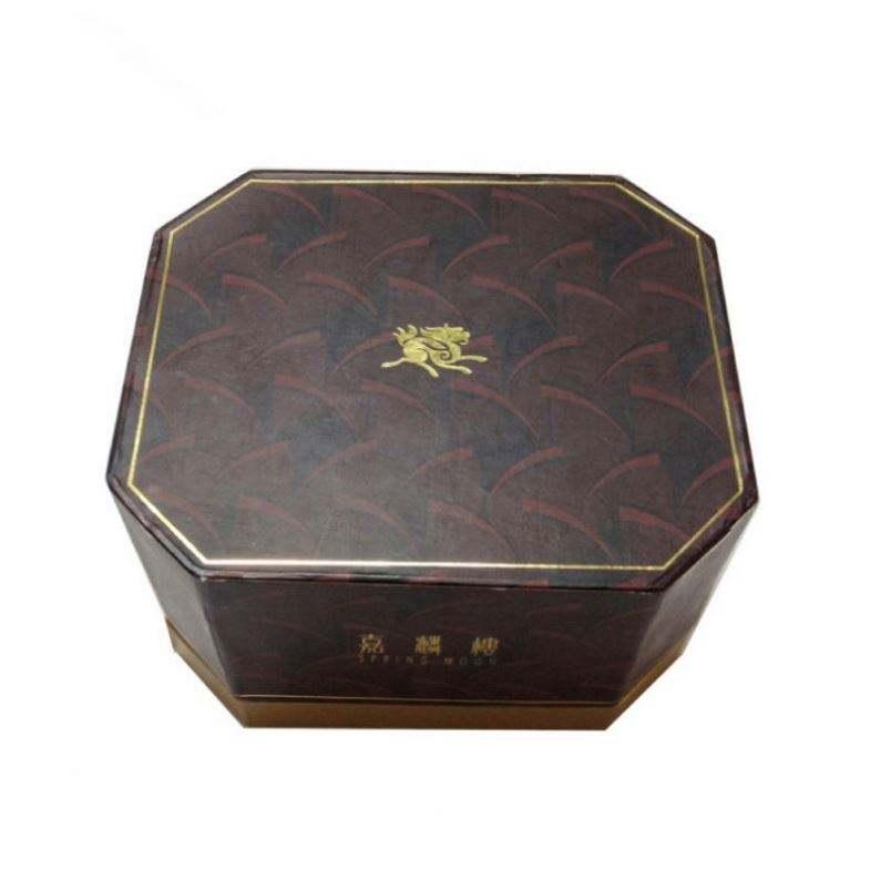 Luxury Premium Custom Brand Octagonal Rigid Cardboard Jewelry Packaging Gift Box with Foam Tray - Image 5