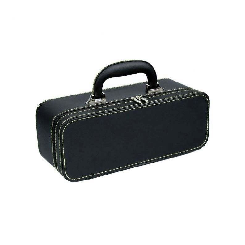 Custom luxury high-grade pu leather jewelry box portable pu jewellery box - Image 5