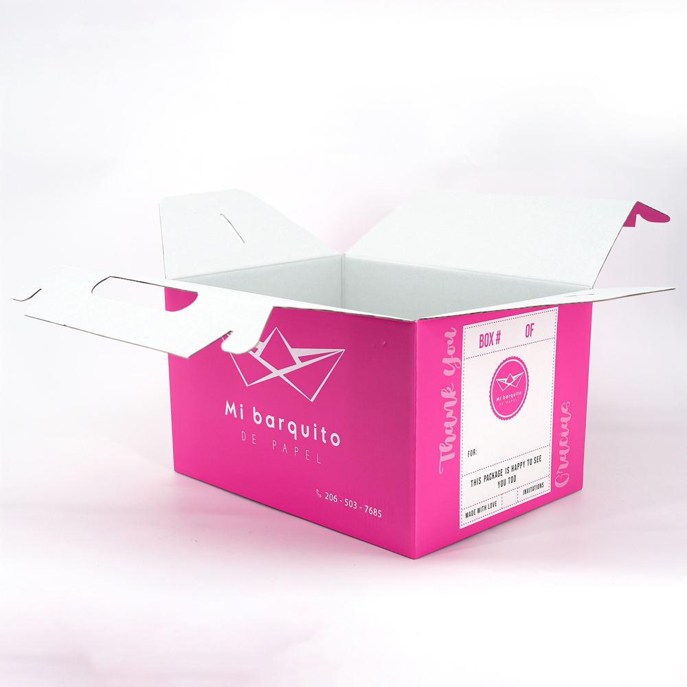 Recycled Kraft Paper Box Packaging Boxes Corrugated Paper Package Paper Packaging Box for food packaging - 图片 6