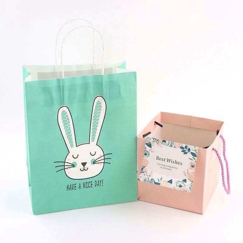 Wholesale Cheap price bags Gift Logo personalized kraft gift bags - Image 2
