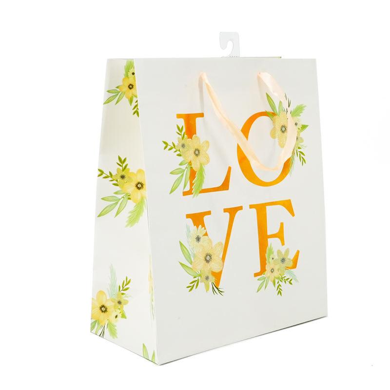 luxury Shopping Paper Bag Customize LOGO Design matte Surface packaging - 图片 5