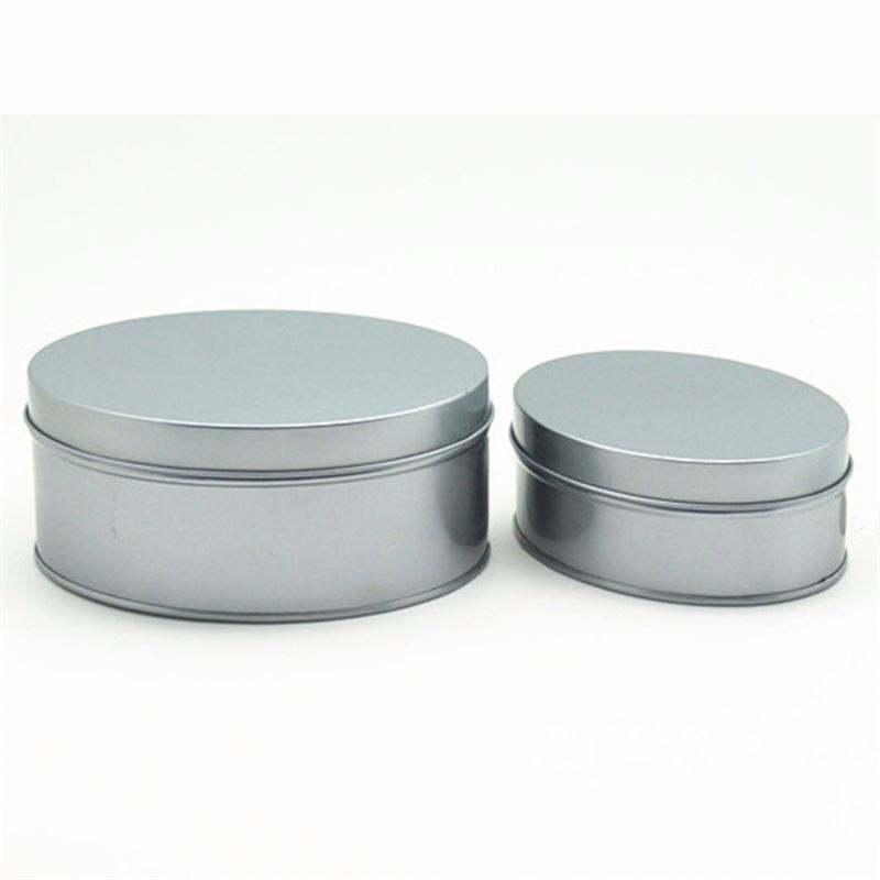Custom Print Fancy Oval Shaped Gift Tin Box Tea Candy Chocolate Metal Can High Grade Round Candle Gift Packaging Tin Box - 图片 5