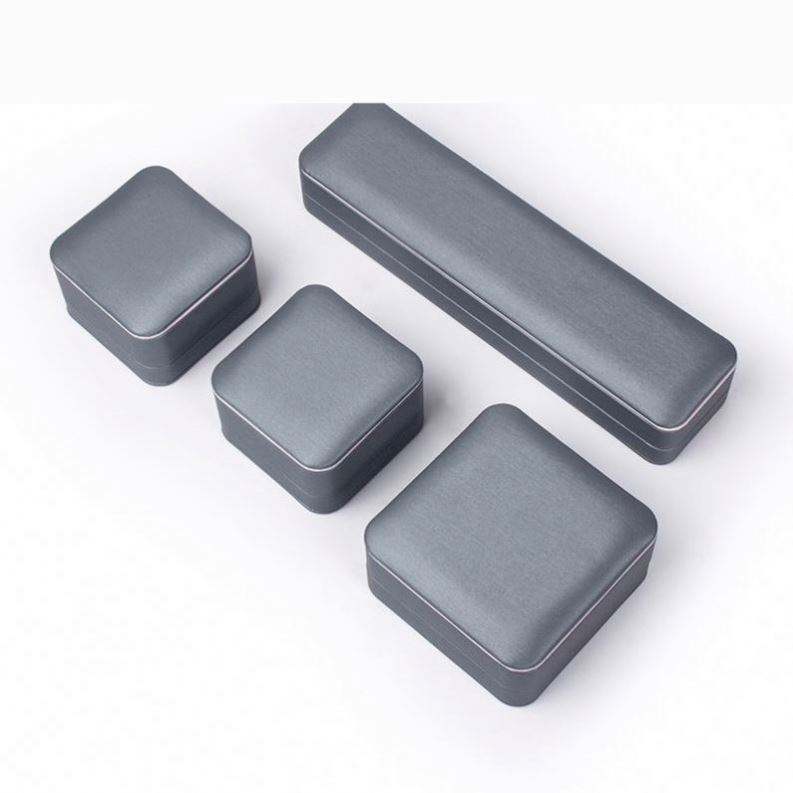 Custom Logo Top Quality Pu Leather Insert Boxes Ring Necklace Bracelet Gift Packaging Plastic Jewelry Box - Image 4
