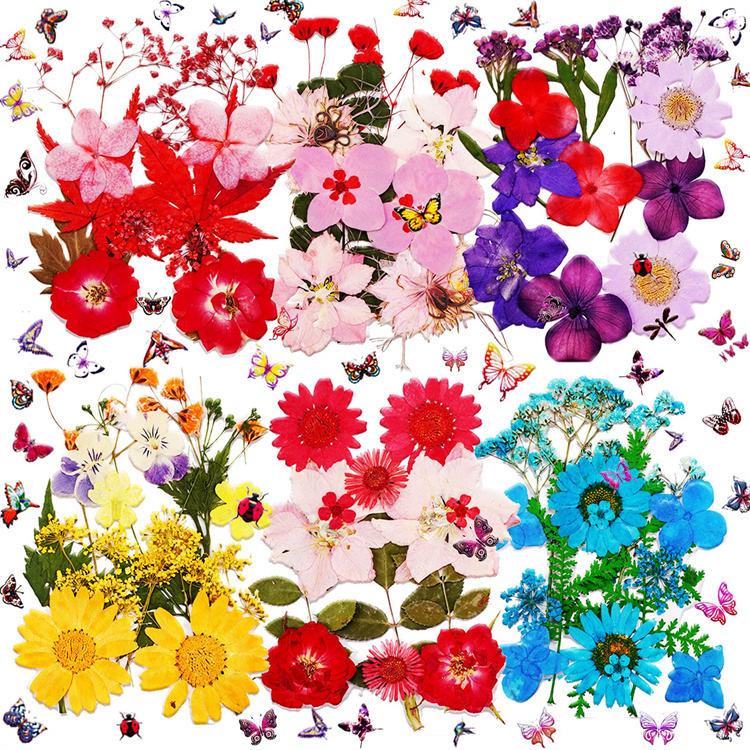 Wholesale Customized Good Quality Diy Butterfly And Flower Sticker Transparent Epoxy Stickers Set - Image 2
