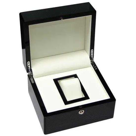 Veneer High Gloss Single Wooden Men Watch Box/Gift Boxes - Image 5
