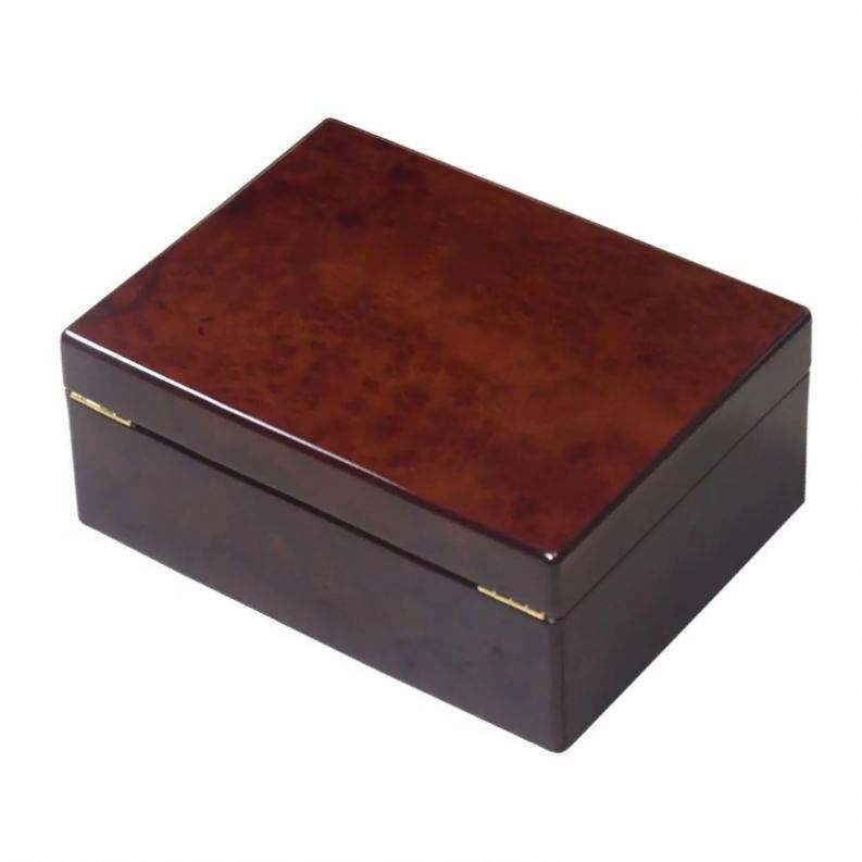 Multi-Layer Cufflinks Wood Organizer Packaging High-End Professional Cufflink Display Wooden Case - Image 3