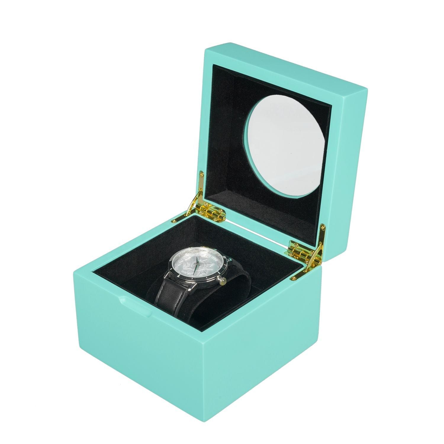 High quality luxury watch box for men's gifts wooden watch organizer box luxury - Image 3