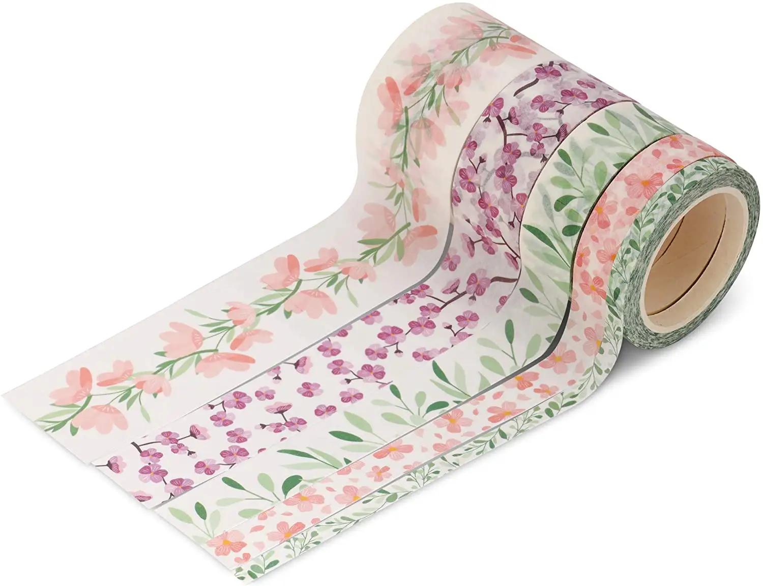 OEM logo custom packaging custom printed washi tape custom printing washi tape set - Image 4