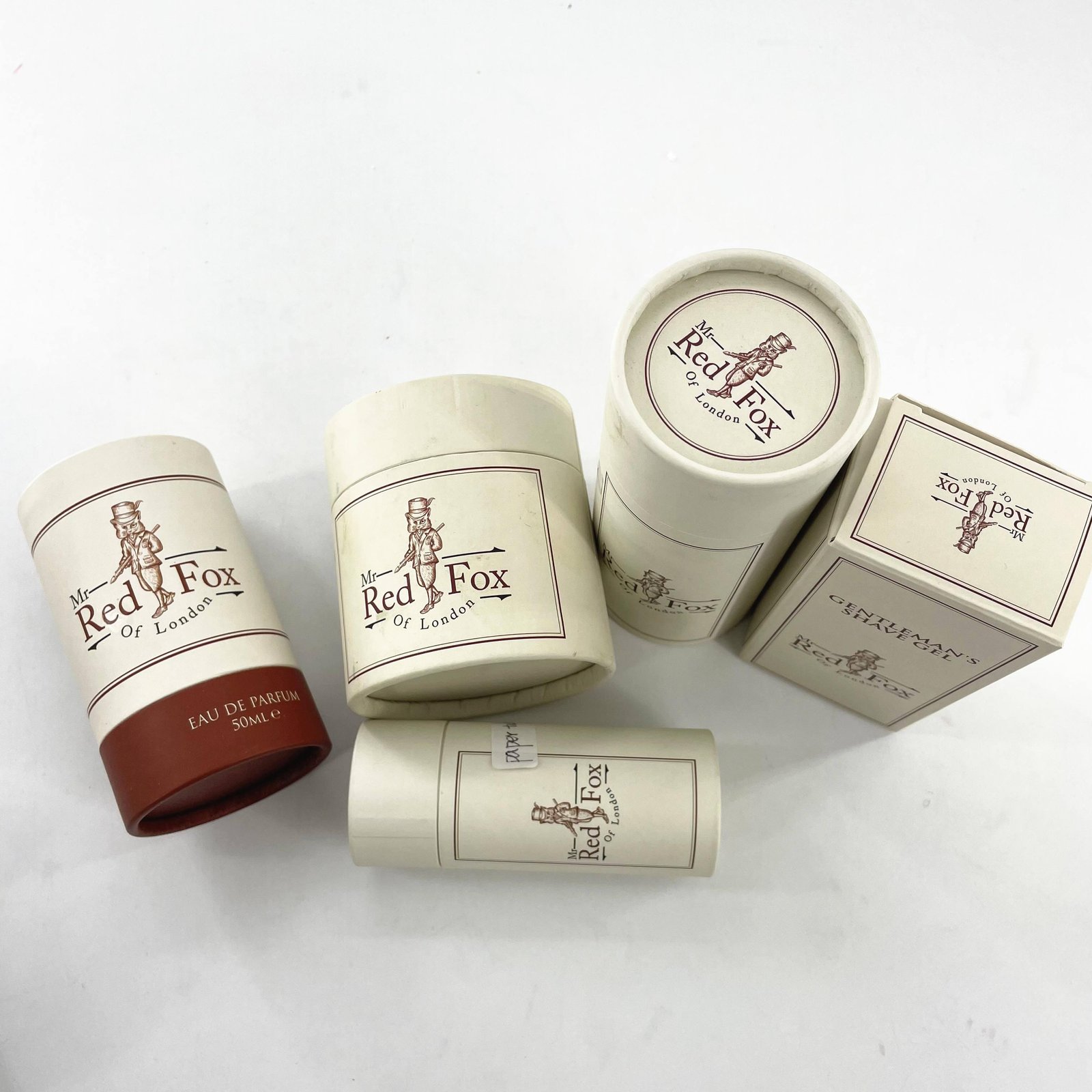 Eco-friendly Custom Cylinder Packaging Box T-shirt Scarves Tube Packaging Round Cardboard Box For Clothing With Window - 图片 4
