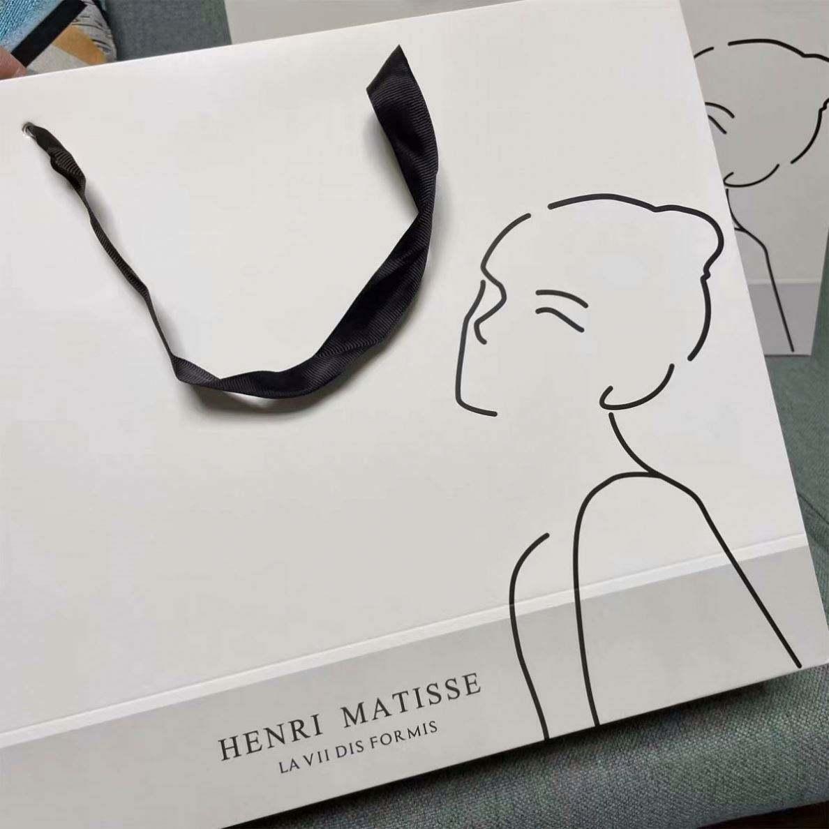 custom logo printing gift shopping paper bags for hair extension packaging - Image 4