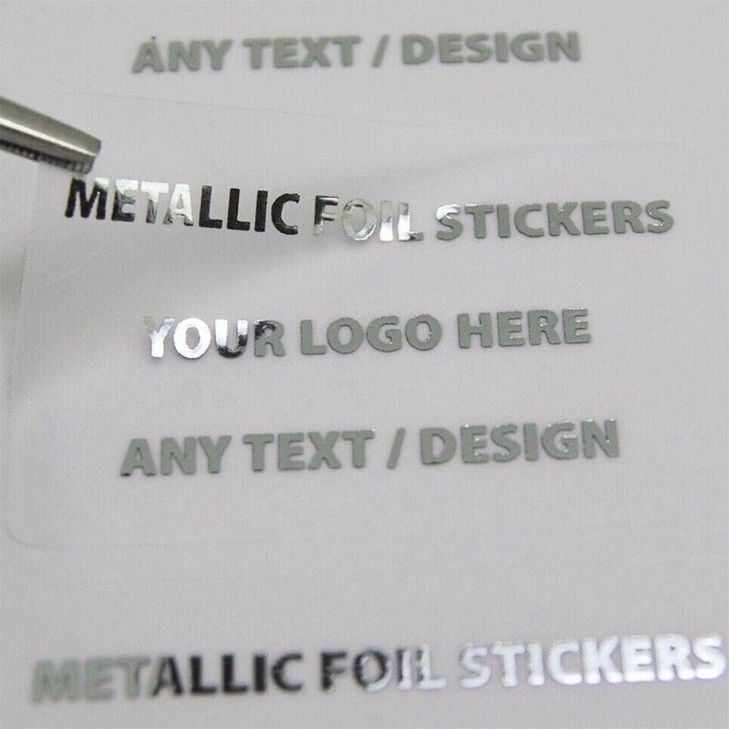 Wholesale customized sizes personalized transparent waterproof logo stickers printed business labels accept customization - Image 7