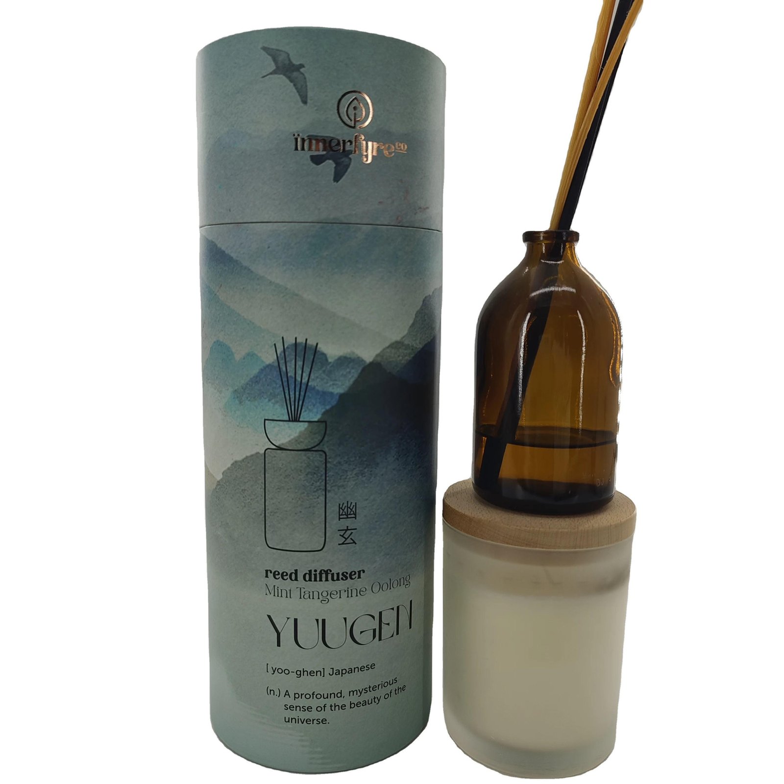 Luxury paper perfume packaging box perfume paper tube packaging - 图片 5