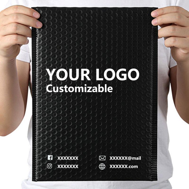 Wholesale Custom Multi-color Poly Plastic Mail Sacks Padded Wraps Shipping Pocket Self-adhesive Package Bubble Bag Mailers - 图片 6