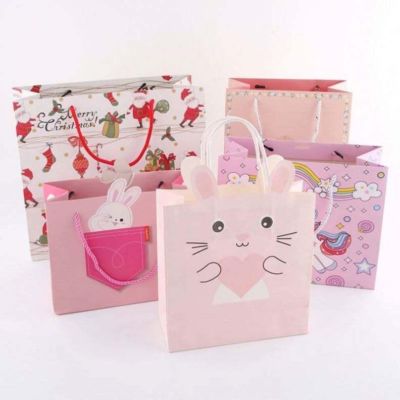 BTO Custom Design Ribbon Handle Black Luxury Jewelry Cosmetic Gift Clothing Shopping Packaging 250 gsm Art Paper Bag For Clothes - 图片 4