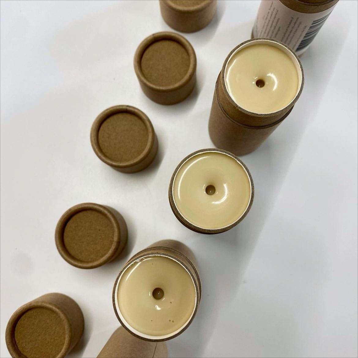 Custom Printing White Paperboard Container Twist Up Cardboard Paper Tubes For Deodorant Packaging - 图片 6