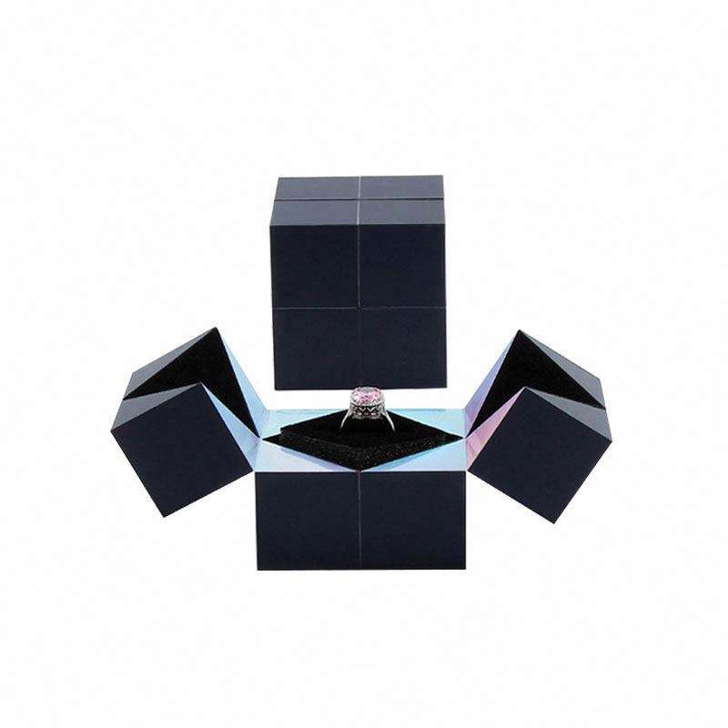 Personalized Cardboard puzzle jewelry box paper jewelry box packaging with logo - Image 3