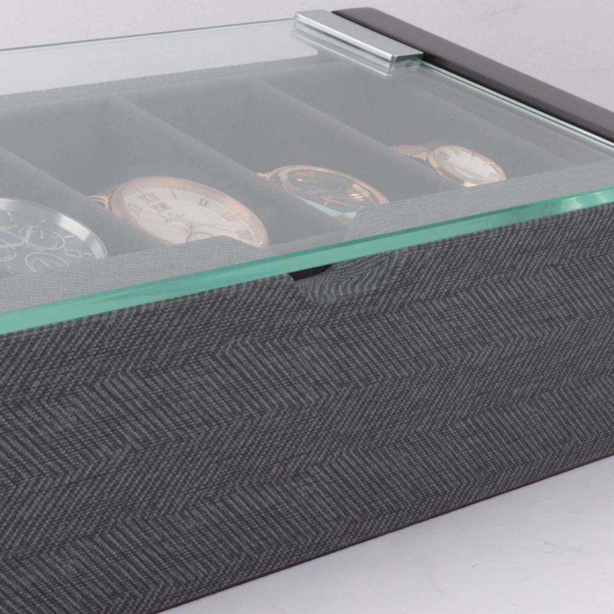 High End Wooden Watch Collection Box Luxury Mens Storage Gift Watch Box Packaging Case Organizer - Image 6