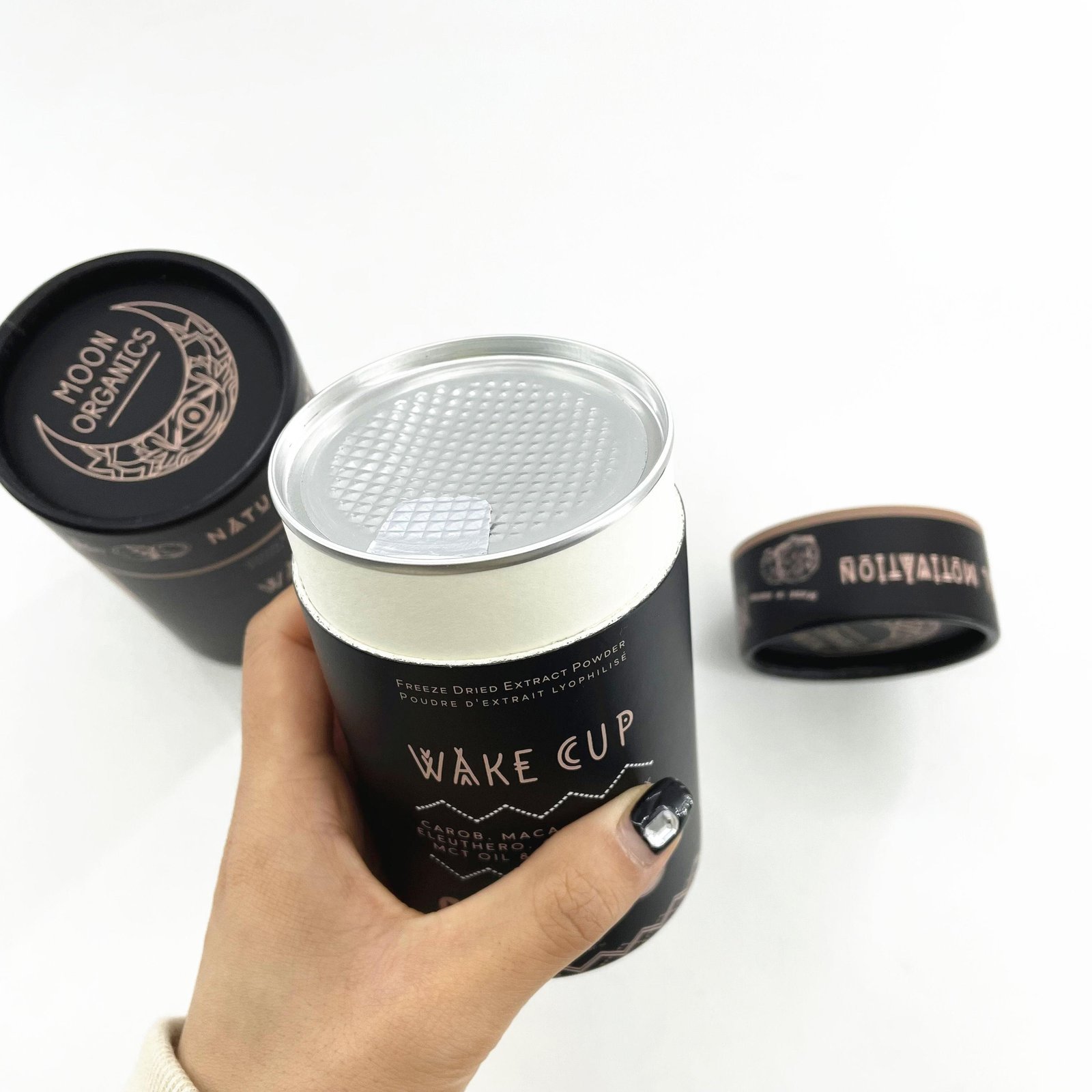 Professional Custom Eco Friendly Recycled Paper Core Round Cylinder Food Grade Coffee Tea Box Cardboard Paper Tubes