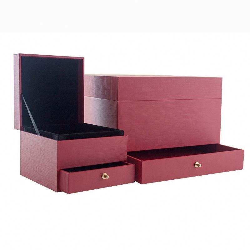 High Quality Jewelry Packaging Box Cardboard Drawer Box for Watch Gift Jewel Case - Image 5