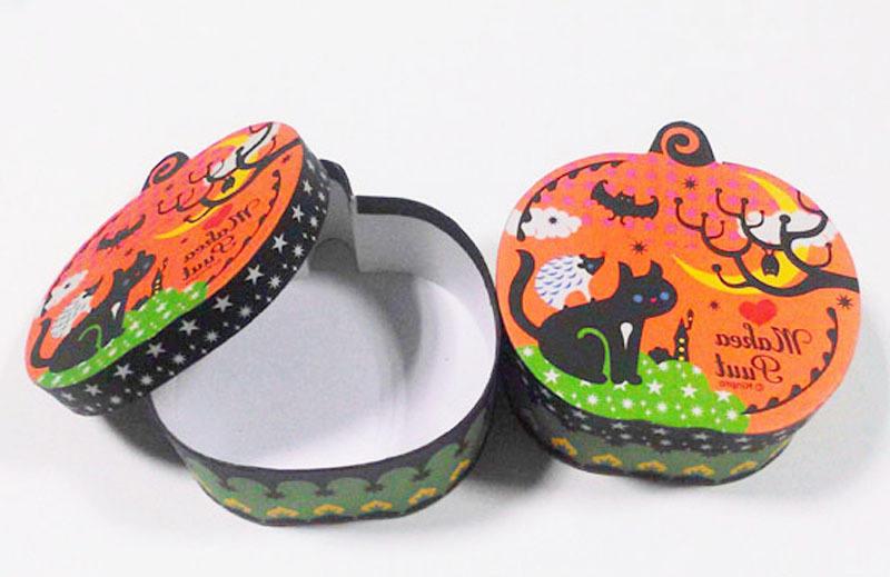 Custom Luxury Paper Cardboard Halloween Candy Treat Shipping Packaging Box Halloween Gift Boxes For Halloween - 图片 5