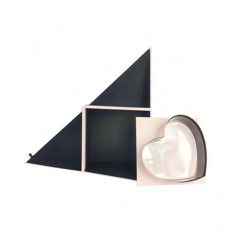 Customized Design Color Printing Cosmetics Gift Box Triangle Box Packaging - 图片 3