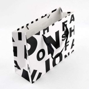 Eco-Friendly Package Birthday Shopping Paper With Logo Hair Gift Bag For Boutique
