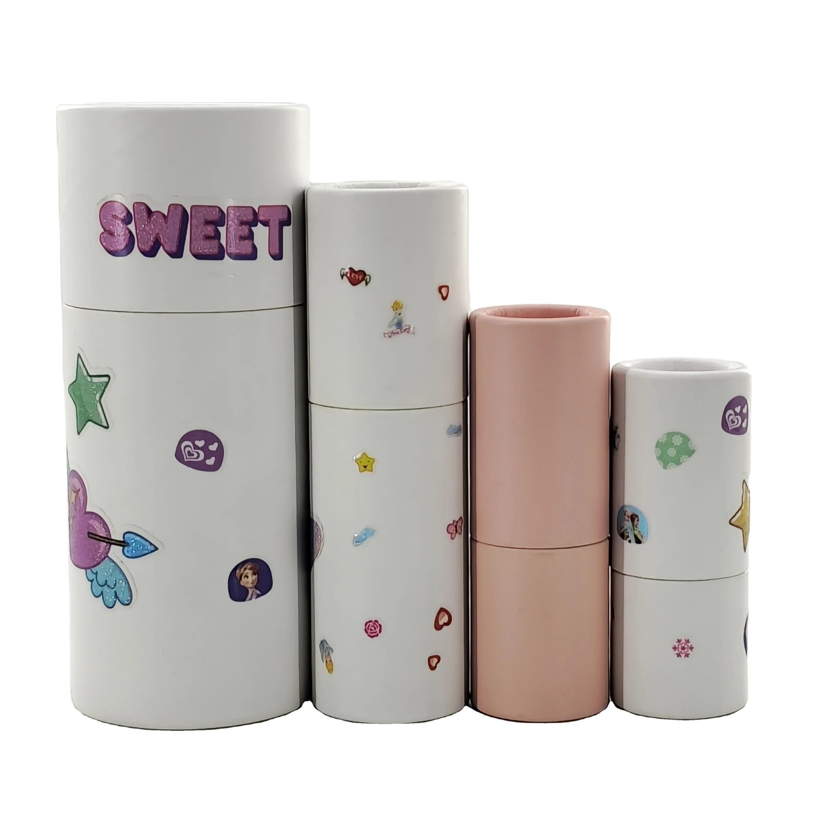 Eco Friendly Custom Printed Empty Spiral Twist Up Lipstick Tube Kraft Paper Lip Balm Tubes Packaging - 图片 4