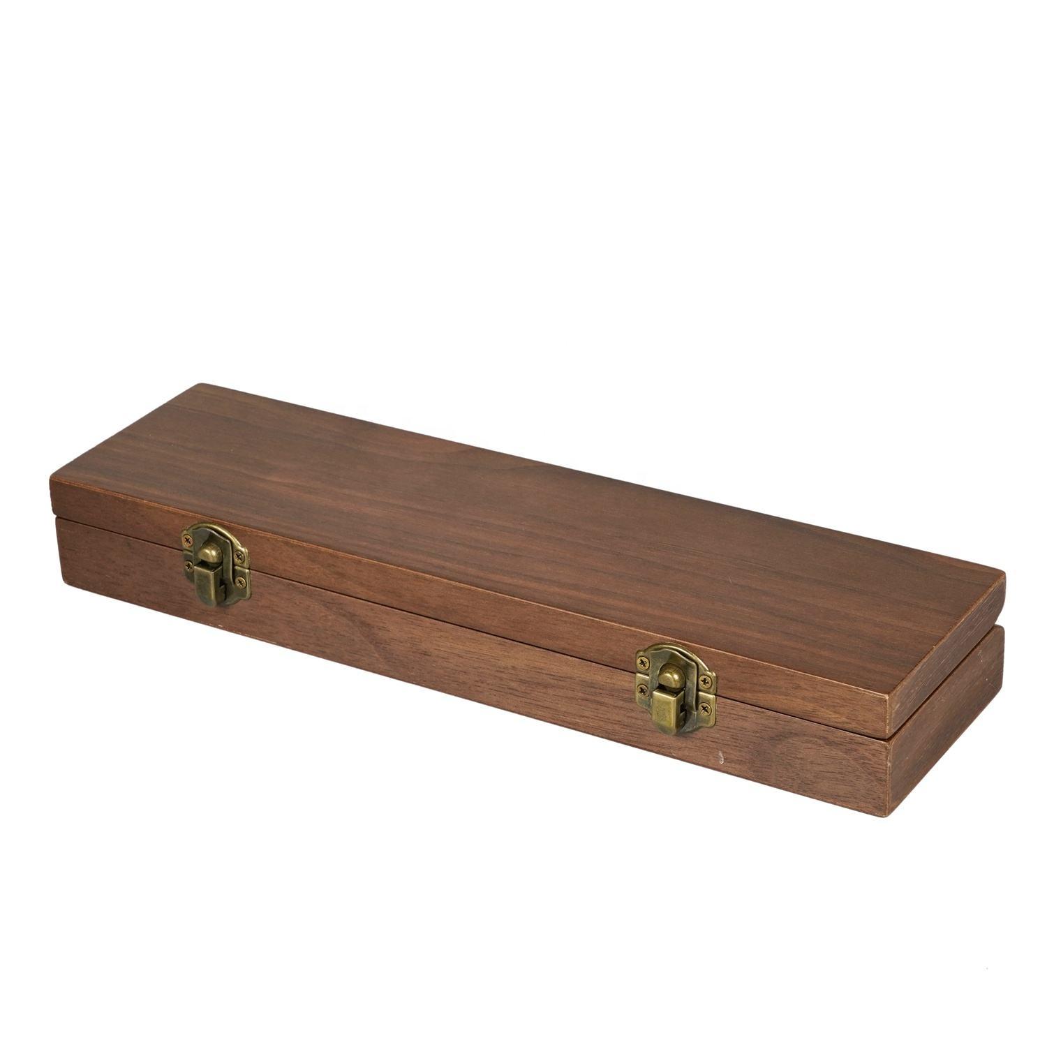 Custom factory watch strap packaging box watch band box high end pu leather interior watch box wooden - Image 4