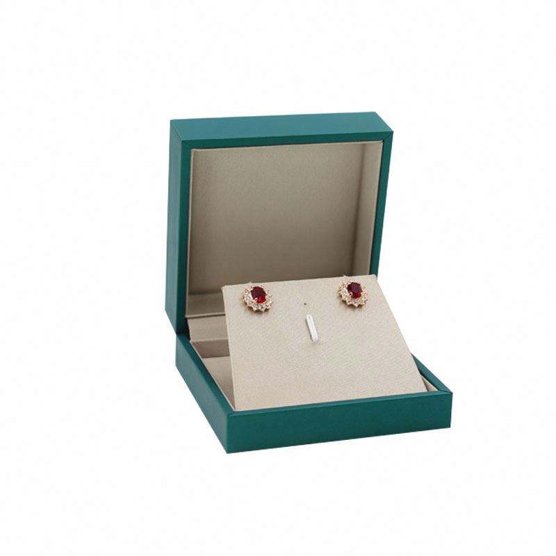 High quality green luxury jewelry packaging box customers - Image 2
