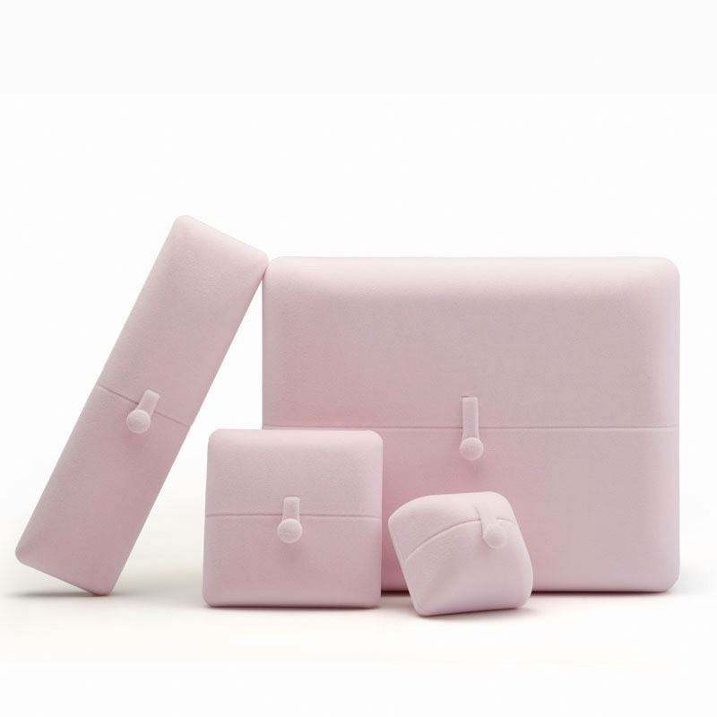 promotional Classic Jewelry Box Velvet Pendant Necklace Ring Jewelry Packaging Box Gift Box - Image 3