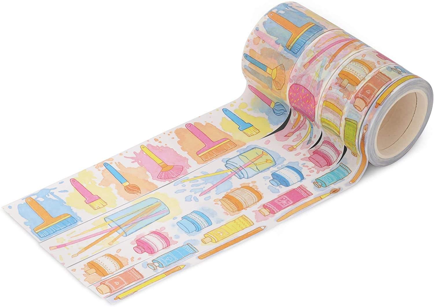 OEM logo custom packaging custom printed washi tape custom printing washi tape set - Image 6