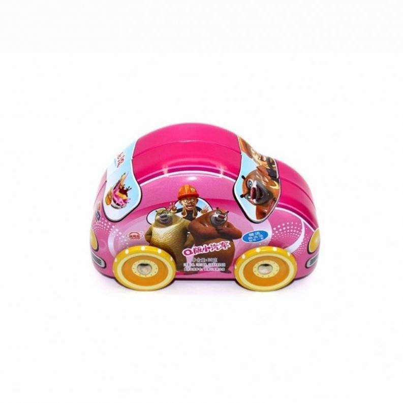 Promotion Car Shape Coin Metal Tin Box For Toy Canned Food Each Tin Box In A Poly BagProper Quantity Into An Exporter Carton - 图片 2