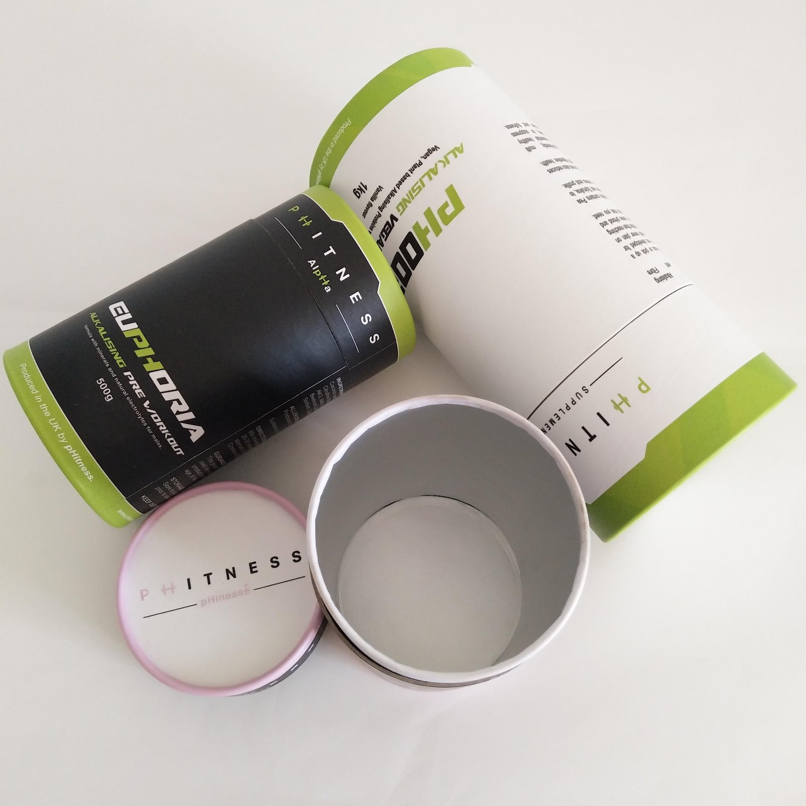 Custom Food Supplement Powder Container Cylinder Cardboard Paper Tube Packaging - 图片 7