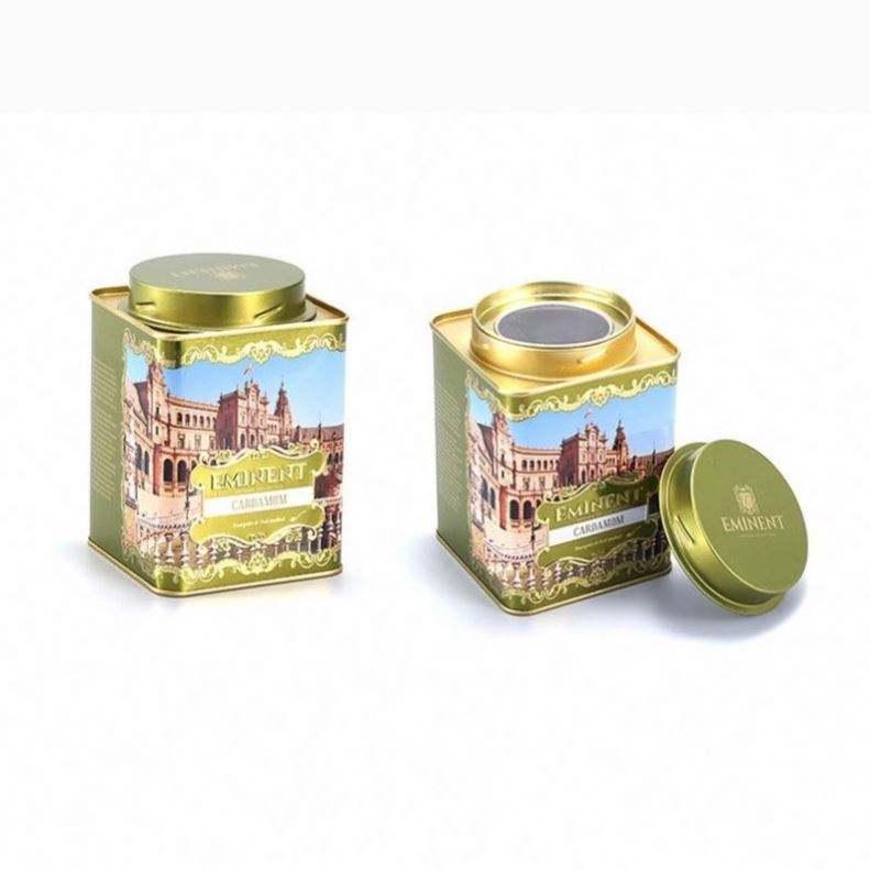 Custom Logo Print Recyclable Eco-friendly Round Shaped Food Grade Empty Candy Tin Box - Image 4