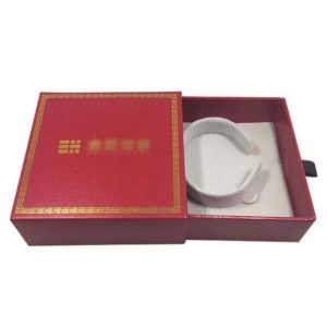 wholesale custom LOGO red drawer Jewelry gift packaging boxes women and Girls Earrings or BRACELETS