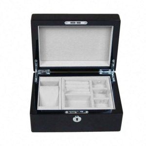 Private Label Custom Logo Cufflink Packing Box High Quality Handmade Cufflink Storage Wood Boxes