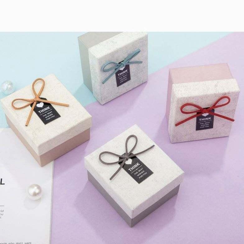 Wholesale Delicate Bowknot Gift Paper Box Paper Jewelry Packaging Box Bracelet Watch Packaging Box - Image 2