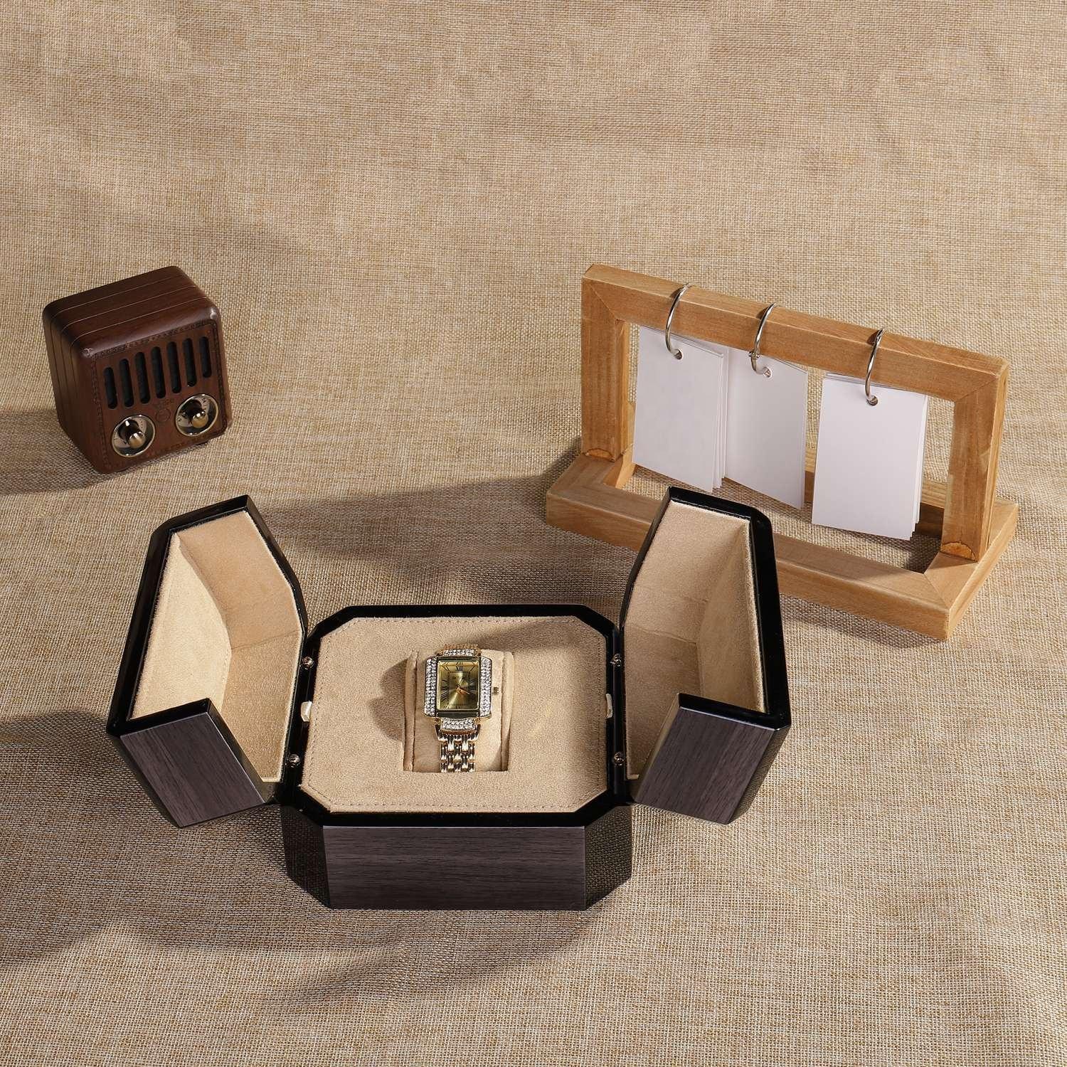 Custom watch box wholesale luxury watch collection box mdf box gift wooden watch cases - Image 4