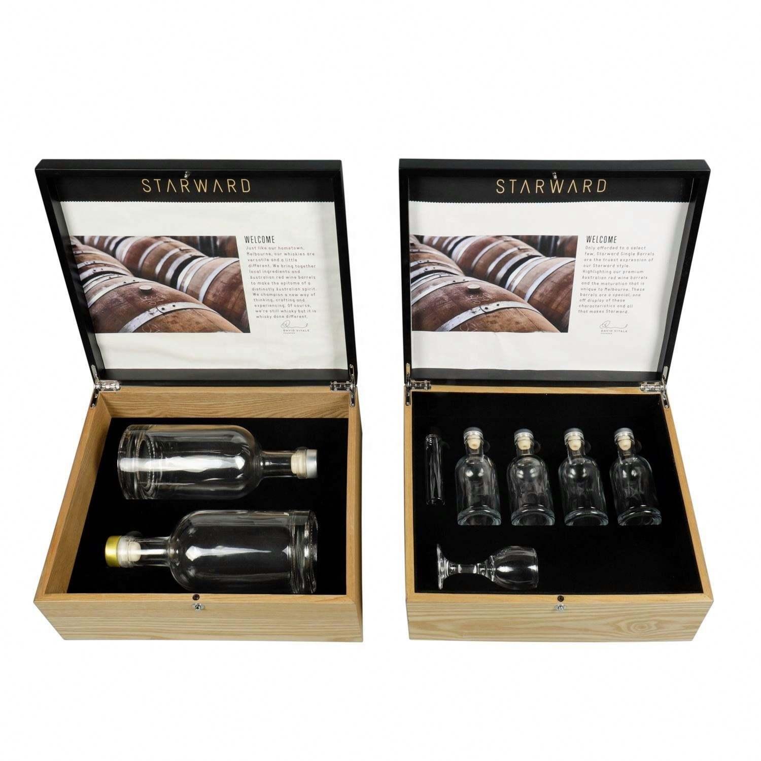 New arrival cost effective factory price custom wooden wine bottle packaging bottle box - 图片 3