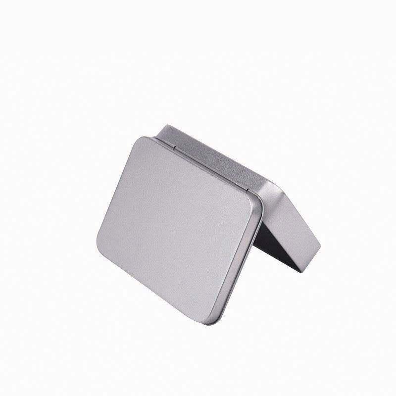 Wholesale Custom Rectangle Tin Box Gift Candy USB Packaging Metal can Tinplate Box With Window - 图片 2