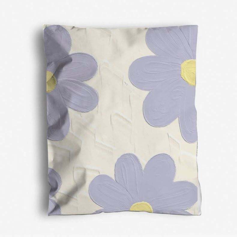 Customized Printed Logo Biodegradable Purple Poly Mailers Plastic Mail Courier Packages Mailing Bag For Postage - Image 5