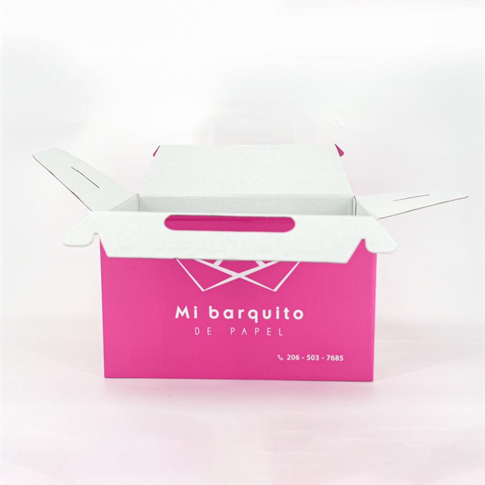 Recycled Kraft Paper Box Packaging Boxes Corrugated Paper Package Paper Packaging Box for food packaging - 图片 5