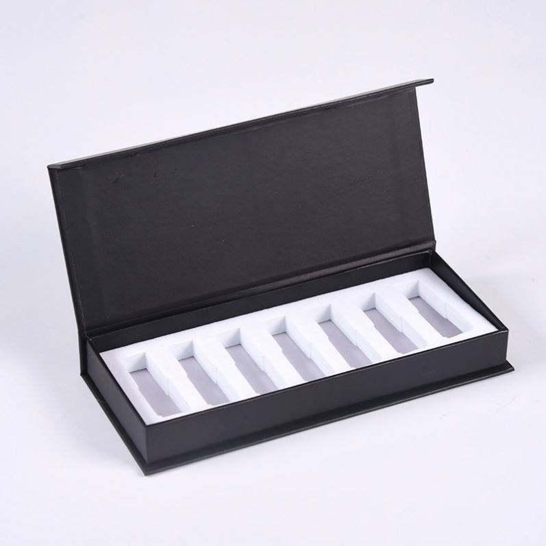 Customized Cardboard Beauty Product Cosmetic Magnetic Packaging Luxury Perfume Essential Oil Paper Gift Box With Eva Insert - 图片 4