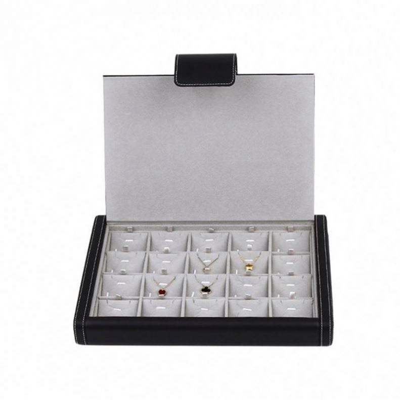 Custom Velvet Design Box Wholesale Bracelet Necklace Earrings Ring Box Packaging - 图片 2